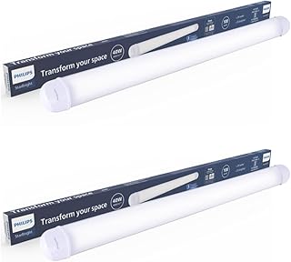Philips 40-watt LED Batten/Tubelight | StarBright Compact 4-ft Decorative Modern LED Wall Tubelight for Living Room &amp; Bedr...
