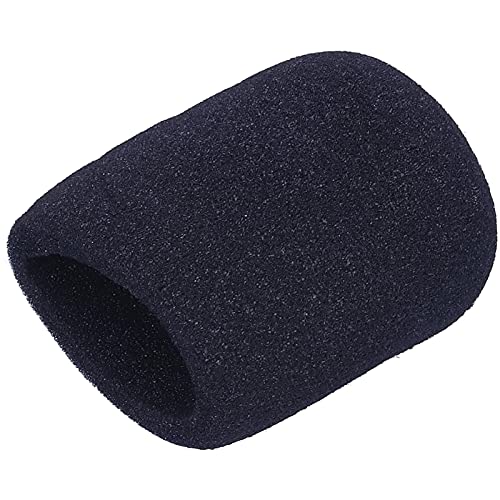 Miskall 9 peças de tampas de microfone, capa protetora à prova de poeira de EVA, capas de pára-brisa