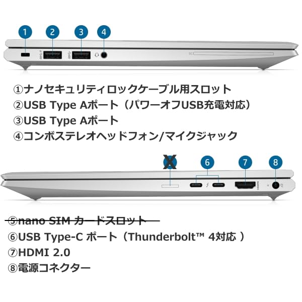 Amazon.co.jp: HP EliteBook 830 G8 7C4M8PA#ABJ(13.3型・FHD・非光沢