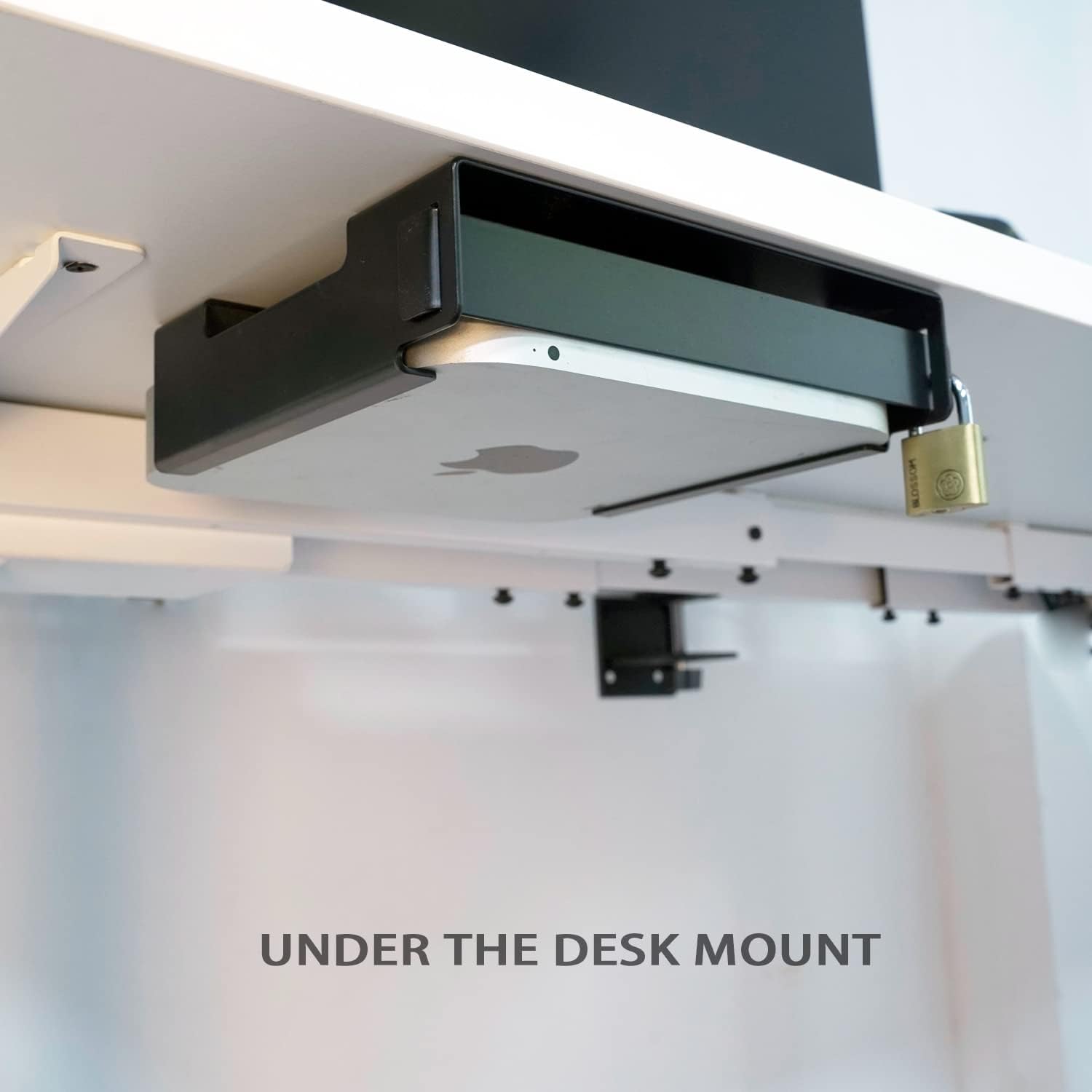 Anti-Theft Mount for Mac mini-Wall Mount Under Desk Mount Or Monitor Vesa Mount for Mac mini 2018-2021 M1