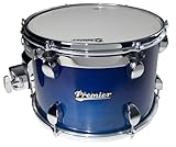 Premier Drums Series Elite 2803SPLRHL Schlagzeug-Set, Ahornholz, 33 x 22,9 cm, Blau