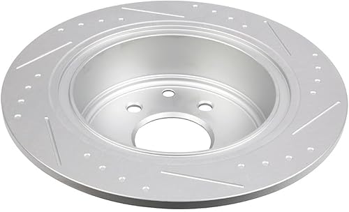 Miniatura 4 de SCITOO Rotores de disco sólido traseros de 11.48 pulgadas + pastillas de freno de cerámica de repuesto para Nissan Altima 02-20, para Nissan Juke