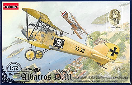 ローデン 1/72 墺 アルバトロス D.3 Oeffag s53 戦闘機 WW-1 072T022 プラモデル