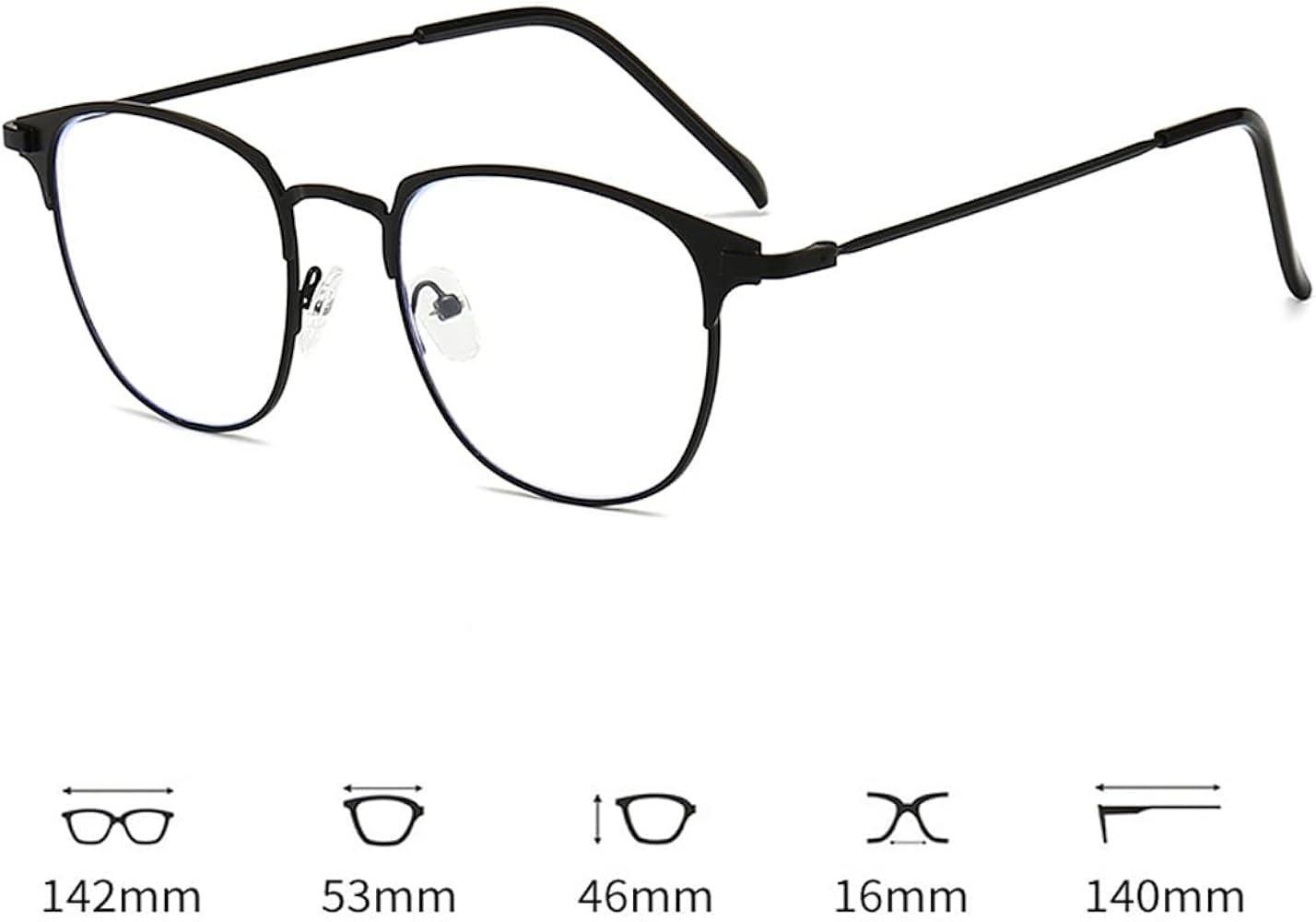 Amazon.com: DEPEYE Blue Light Blocking Myopia Glasses Men Women