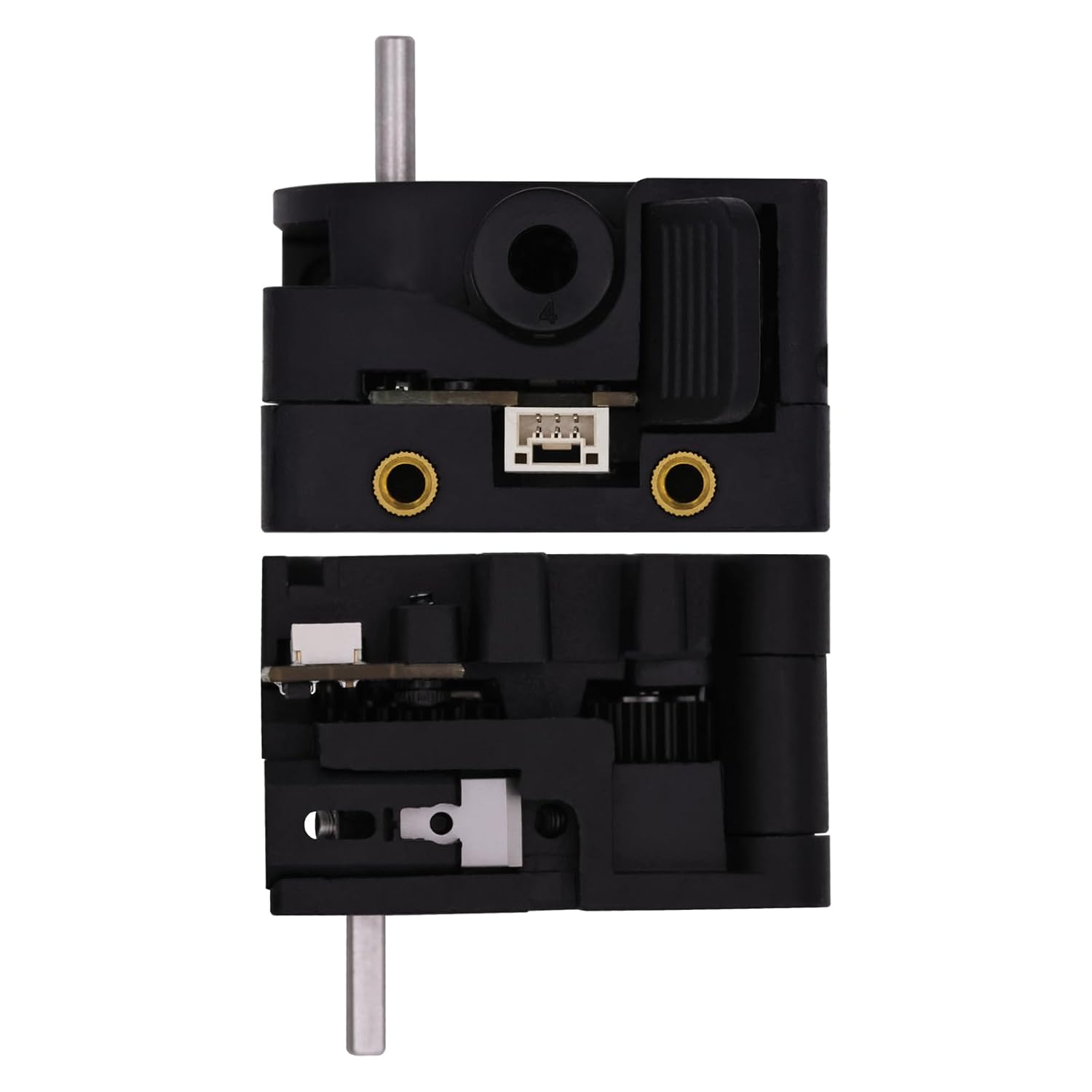 Creality Hi Extrusion Kit, 3D Printer Direct Drive Dual Gear Filament Feeding Extruder Kit with Build-in Filament Break Senor for Creality Hi