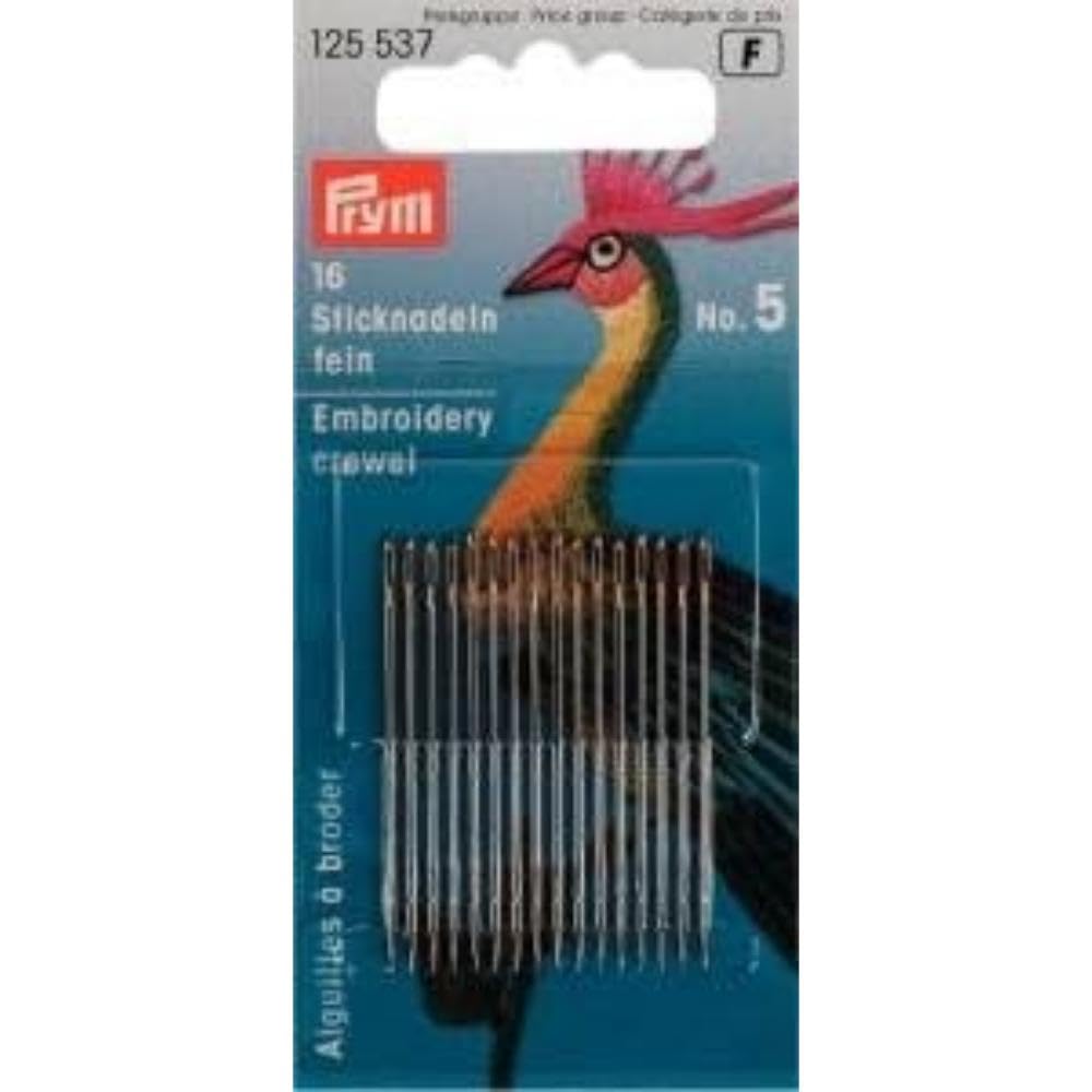 PRYM PRYM 125542 Embroidery Crewel Needles With Gold Eye No. 3ââ‚¬â€œ9