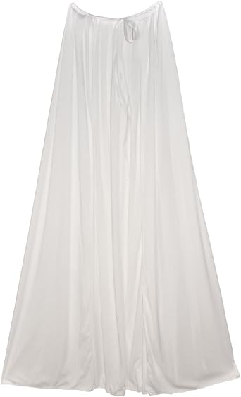 60" Adult White Cape - Halloween Costume Party Dress Up