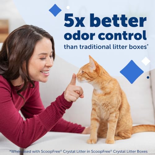 PetSafe ScoopFree Bac Réutilisable avec Litière Cristal – vue 2