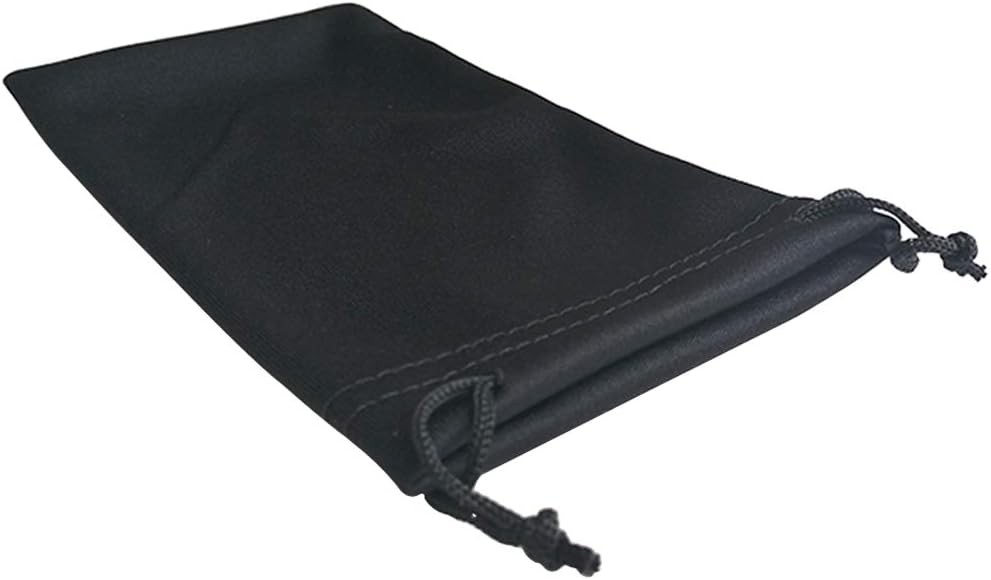 6pcs Eyeglasses Sunglasses Microfiber Pouch Bag, Cell Phone Storage Pouch 7.1" x 3.5"