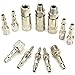 Produktbild 12x Druckluft Kupplung Stecknippel Schnellkupplung Schlauchanschluss Stecker Adapter Stecktüllen/Schlauchtülle Schlauchanschluss Satz 1/4" - 3/8" Kupplung NEU Ersatz
