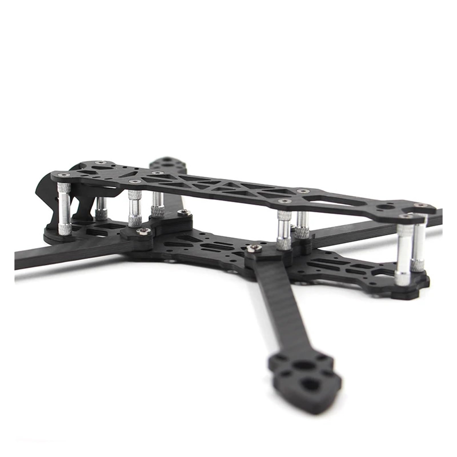 Kit de marco de cuadricóptero Mark4 7inch 295mm brazo 5MM fibra de carbono | Fibra de carbono 3K, 193*223MM, 121g, placa sup./inf./lateral 2.5MM, soporte cámara 19*19mm(With TPU 1set)