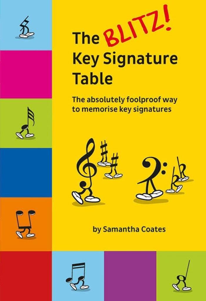 The Blitz! Key Signature Table. Workbooks.