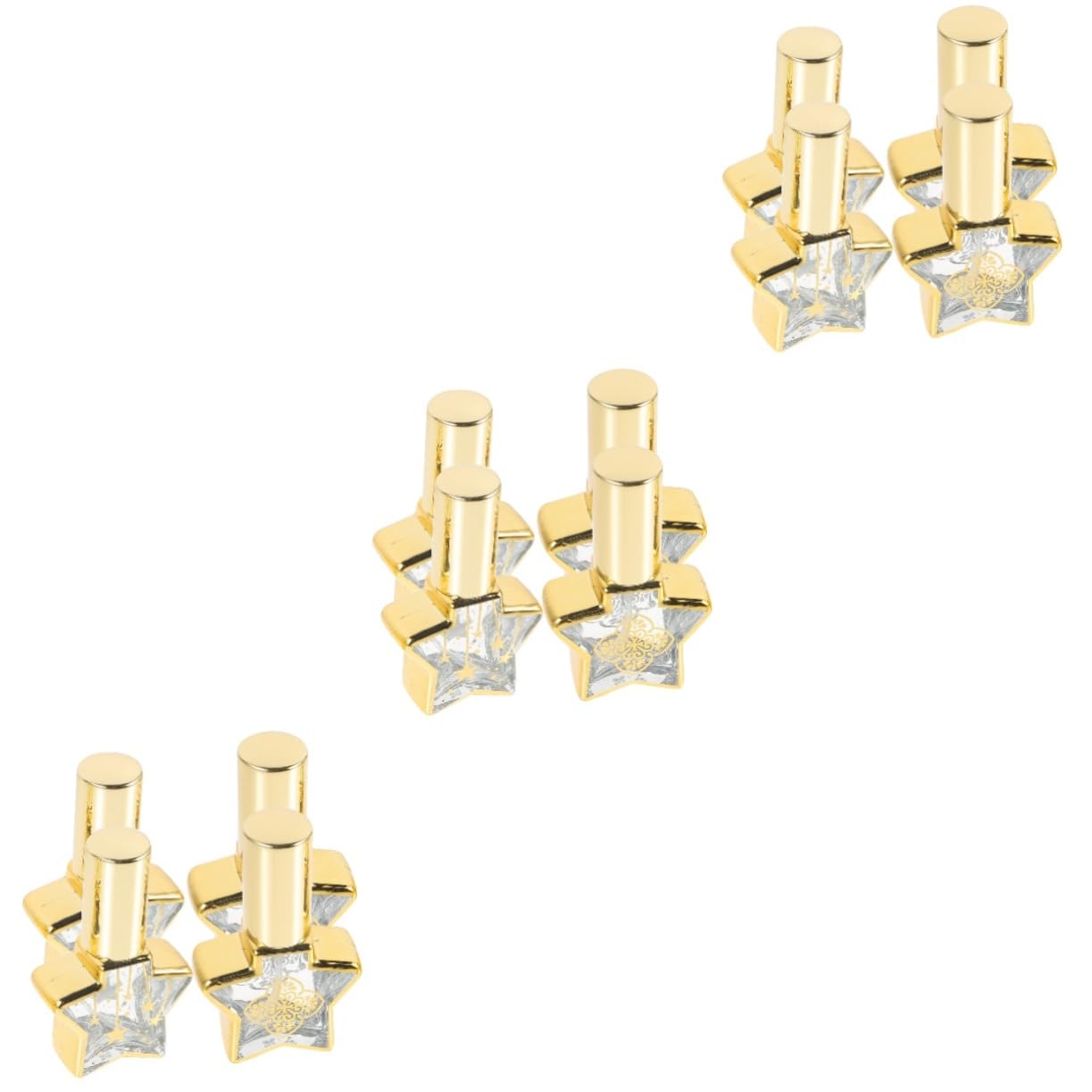 FOMIYES 3 Juegos De Mini Botellas Atomizadoras De Perfume De Vidrio De 8 Ml 4 Unidades X 3