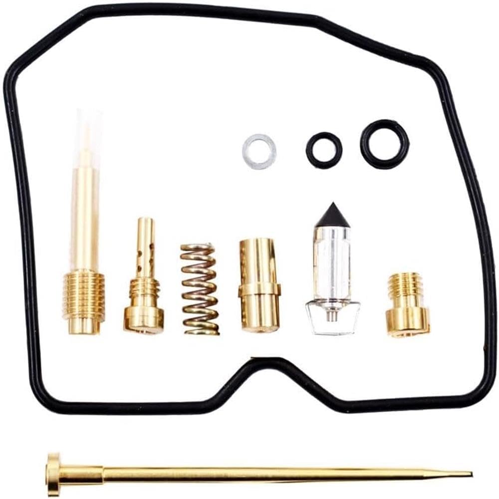 Carburetor Carb Rebuild Repair Set Tool Kit For Kawasaki KLR65 1987-2007OEM for Genuine Replacement