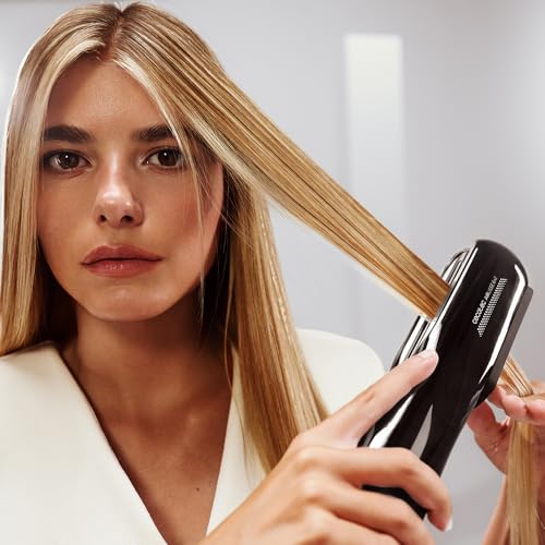 Cecotec Plancha de Pelo con Aire 6 Accesorios AirLisse 6in1 Premium. 1120000RPM, Flujo de Aire 19,7 Litros por Segundo, Función Plasma, Elimina el Frizz, Motor Brushless, Cepillo y Estuche de Cuero - imagen 4