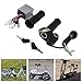 VGEBY Electric Conversion Kit,24V 250W Electric Brushed Controller Electric Conversion Kit with Round Screen 24V Throttle Grip 2 Keys