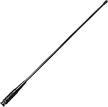 TWAYRDIO TW-771N 144/430MHz Kenwood ICOM VHF UHF Dual Band BNC Flexible Handy Antenna for Radio Transceiver Transmission and Receive Antenna