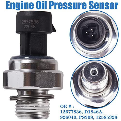 image for HIHIAV 12677836 for Chevy Silverado Oil Pressure Sensor Switch 4.8 6.2