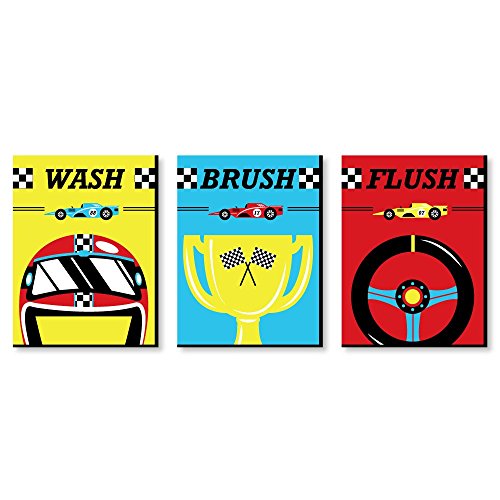 Big Dot of Happiness Let’s Go Racing - Racecar -