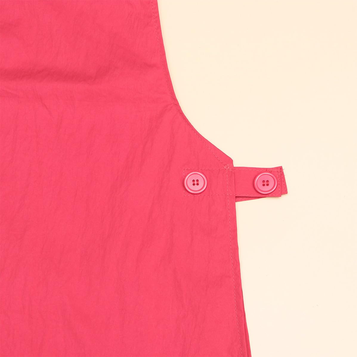 Alasum Delantal de Peluquería Rojo para Estilistas Protección Multiusos y Fibra Resistente, Adecuado para Uso Comercial en Salones de Belleza