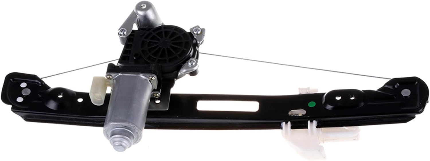 OCPTY 741-585 Rear Right Window Regulator with Motor Fit for 2000-2007 for Ford for Focus Rear Right Passengers Side Window Regulator