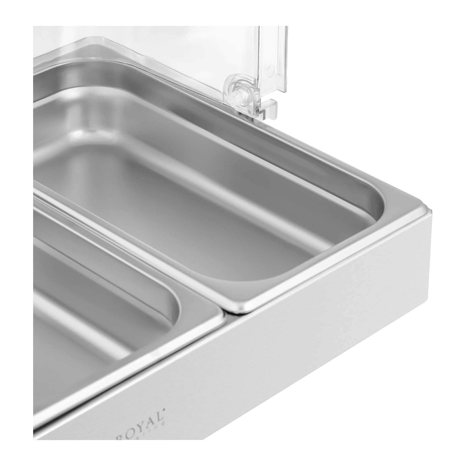 Royal Catering Vetrina buffet RCCD-RC-03 (2 x 4 L - 535 x 335 x 250 mm)