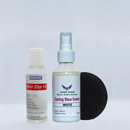 Leather Shoe Dye White