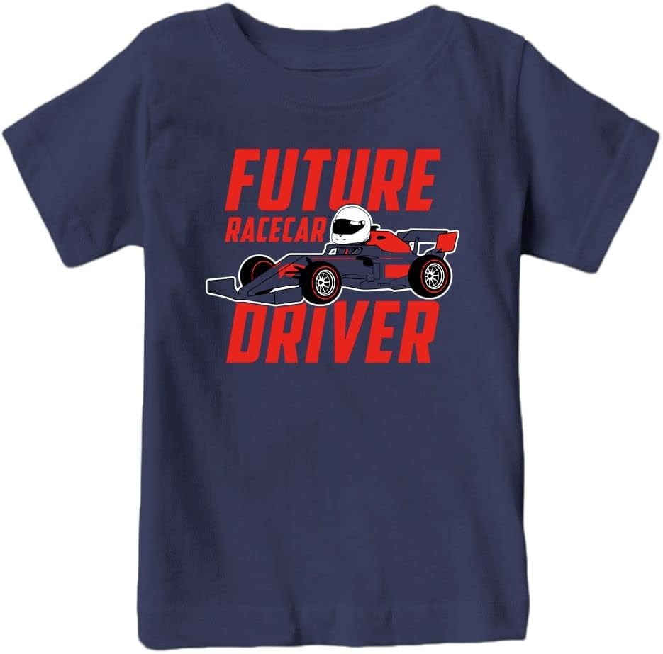 Xtreme Apparrel Future Race Car Driver - Motorsport Open Wheel Racing Kid's Shirt for Car Fans