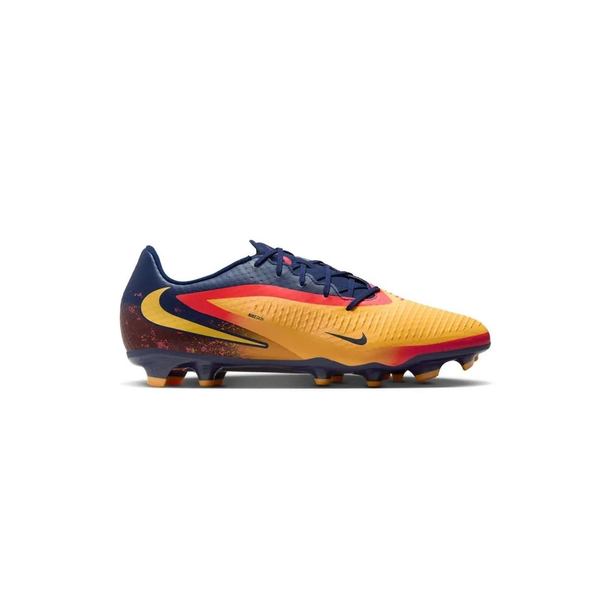 Nike Men's Phantom 360 Acad Fg/Mg Eh Football Shoes, Laser Orange/Lemon Venom/Blue, 12