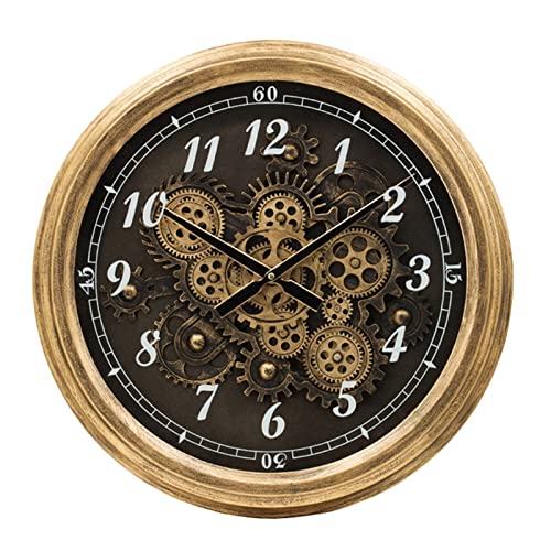 Horloge murale moderne en métal pour sublimer la décoration de votre salon