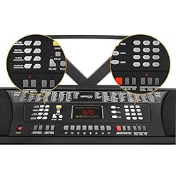 Funkey Super Kit 61 touches en noir avec trépied, banquette et casque - Les Beatles, Paul McCartney, John Lennon, RIngo Starr, George Harrison Funkey Super Kit 61 touches en noir avec trépied, banquette et casque – Image 4