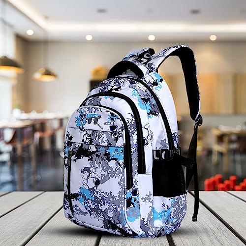 Image of Tinytot 30Litre School Bag Water-Resistant Laptop& Travel Backpack - Unisex Large 19 Inches Multipurpose Travel Backpack for Boys & Girls, Men & Women- Ideal for College and School and office Use