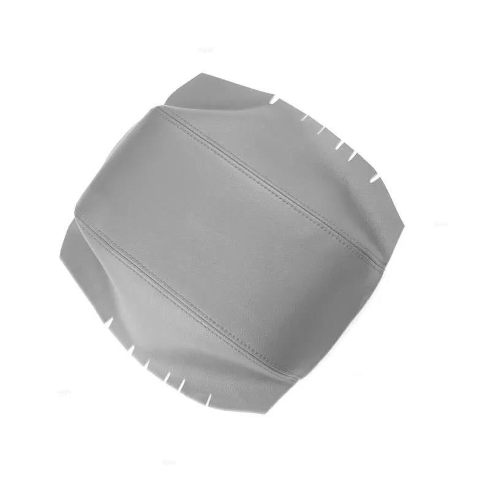 Microfiber Leather Car Accessories Interior Center Console Armrest Box Lid Sticker Decor for Hyundai for Veracruz(Titanium)