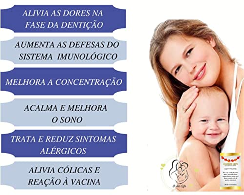 Colar De Âmbar Mel Escuro32cm