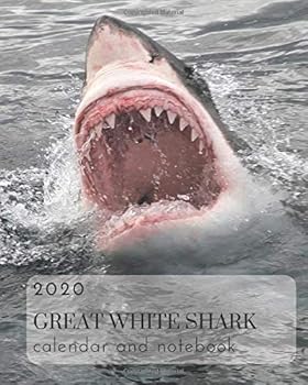 2020 Great White Shark Calendar and Notebook : Dual Layout - Months and College Ruled Line Paper - Apex Predators