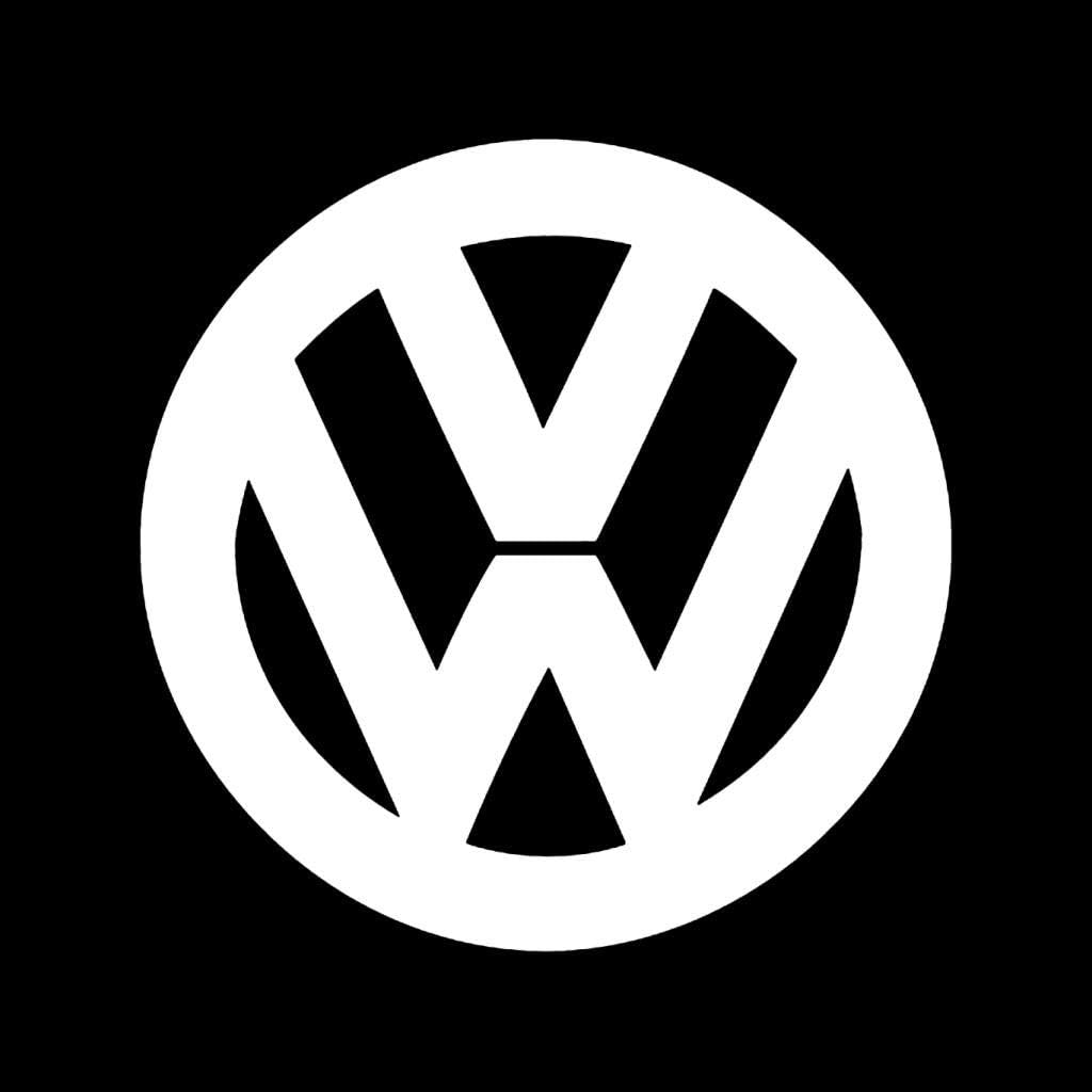 Volkswagen Classic Black VW Logo Men's T-Shirt
