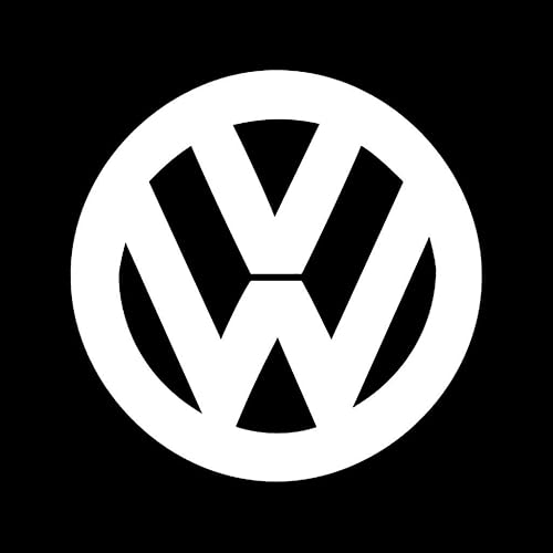 Miniatura 2 de Volkswagen Camiseta clásica negra con logotipo de VW para hombre