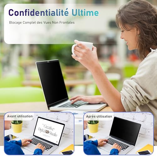Filtre de Confidentialité MacBook Protégez Votre Écran des Regards Indiscrets 13 Pouces - 2