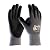 MaxiFlex Endurance 34-844 Seamless Knit Nylon Work Glove with Nitrile Coated Grip on Palm & Fingers (Pack of 3),Black and Gray
