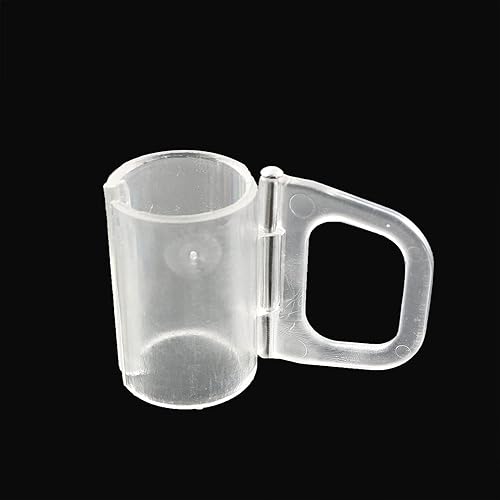 Miniatura 6 de Abrazadera de elevación sin cordón, persianas enrollables, mango transparente, ajuste de 0.787 in, barra para persianas enrollables, accesorios de