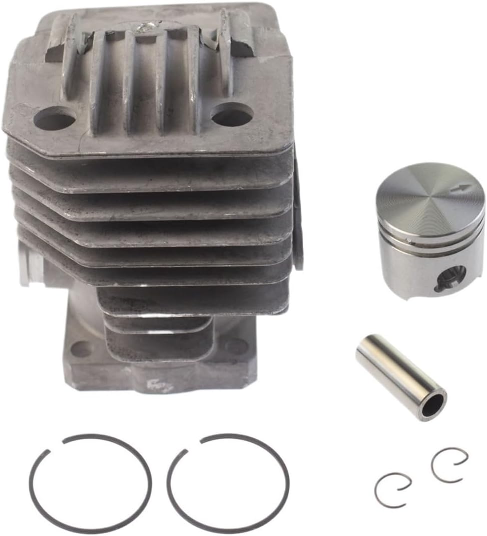 Cylinder Piston Ring Gasket, Cylinder Piston Kit 35mm Compatible Brushcutter FS160 FS180 FS220 FS280 FS290