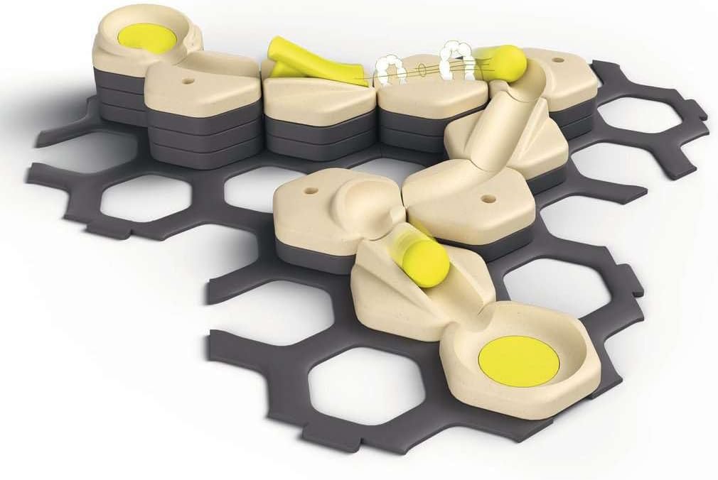 Ravensburger - Gravitrax Junior - My Start and Run 38-piece Expansion Set - Ball Track - Creative Building Game - Building Ball Course - from 3 Years Old - French Version - 27531