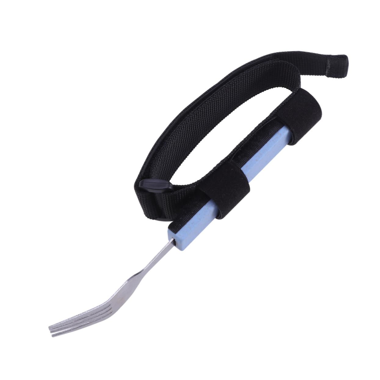 NOLITOY Disabled Eating Utensils Elderly Eating Utensils Hand Strap for Utensils Elderly Utensil Holder Silverware Spoons Disabled Assistant Utensils Disabled Utensil Holder Flatware Forks
