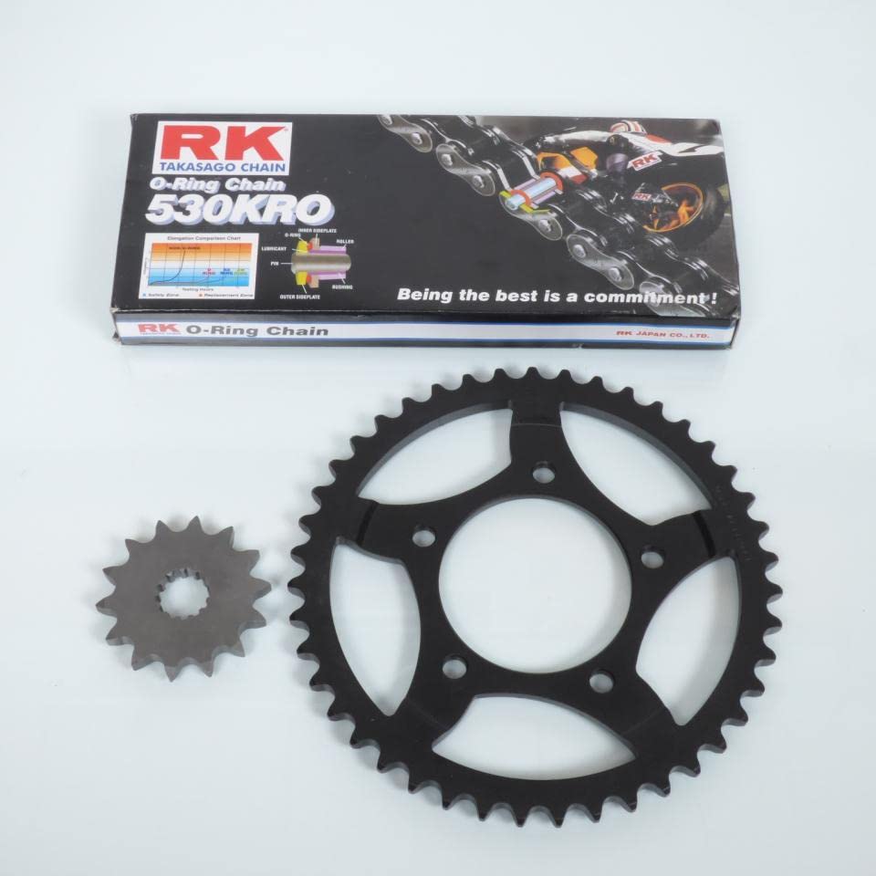 Kit chaîne France Equipement pas 530 pour Suzuki 600 RF afin de réduire les frictions mécaniques