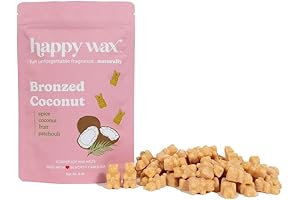 Bronze Coconut Happy Wax Melts: Escape to Tropical Bliss