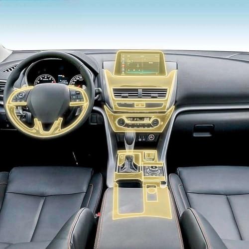 Película de TPU antiarañazos para Eclipse Cross: protege la consola interior