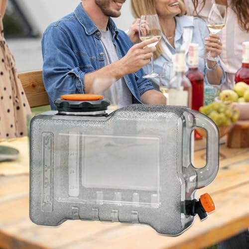 Conteneur d'Eau avec Robinet XIAOXIAOYU Grand Réservoir de Camping