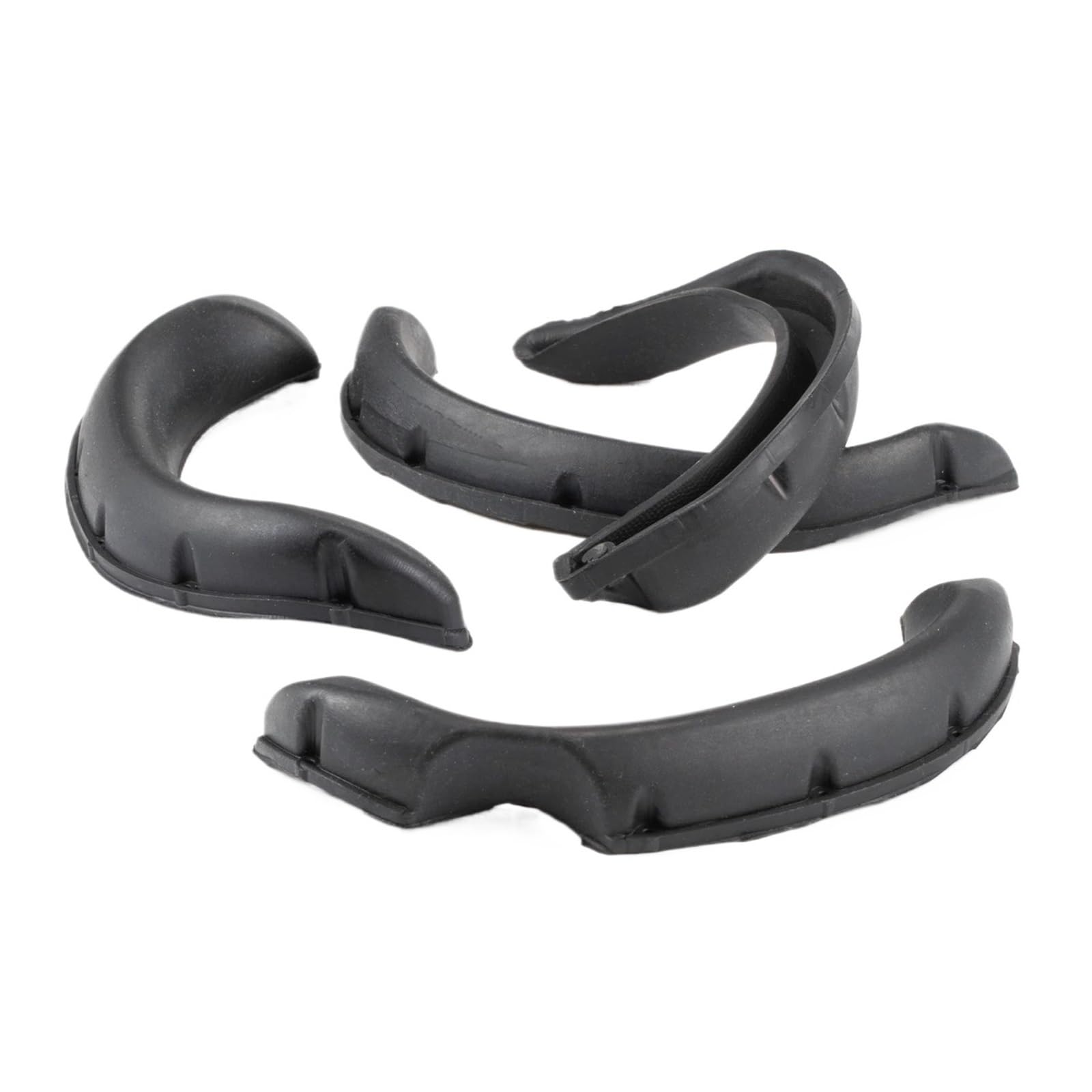 Guardabarros de goma antiimpactos para proteger chasis Tamiya e Hilux 4