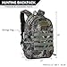 AUMTISC Camo Bow Hunting Backpack - Hunt Backpacks for Men,Outdoors Hunting Day Back Packs (B-type 30L)