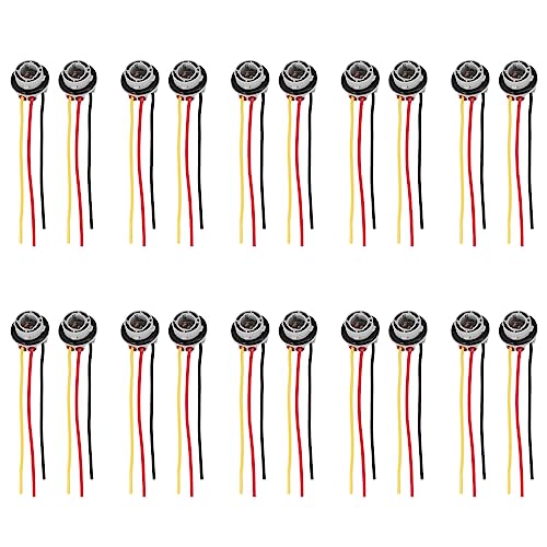 Portalámparas 1157 con conector de plástico: base P21/5W BAY15D resistente para luz de freno